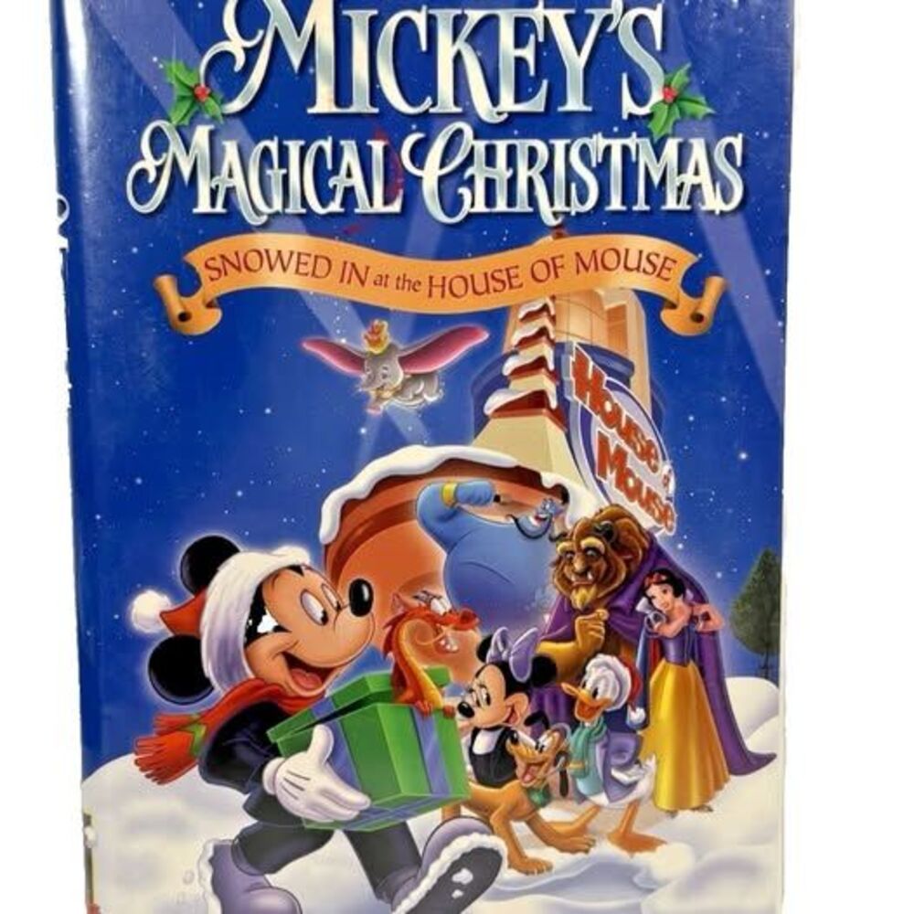Disney Mickey’s Magical Christmas VHS Snowed In House of Mouse